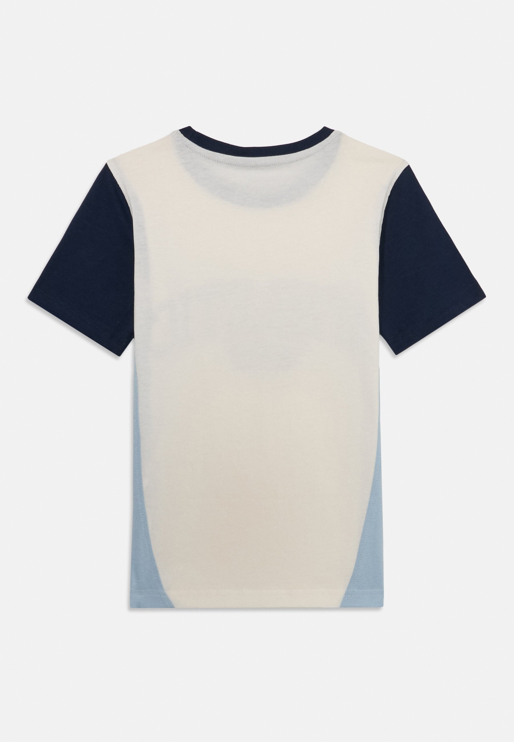 Friboo 5-pack - T-shirt met print - donkerblauw/gevlekt lichtgrijs/wit