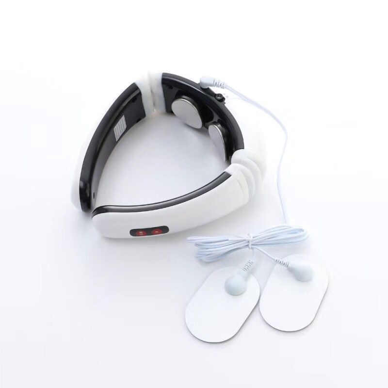 Electric Pulse Back and Neck Massager Far Infrared Heating Pain Relief Tool Health Care Relaxation Multifunctional Physiotherap