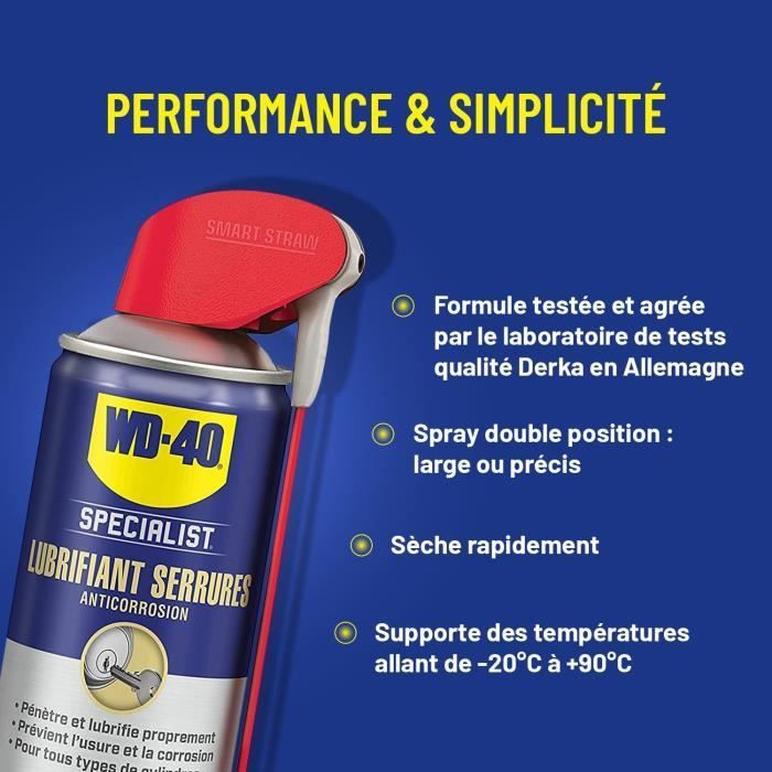 Lubrifiant Serrures WD-40 Specialist 250ml