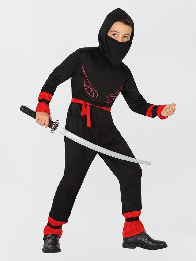 Ninja-kostuum - ZWART