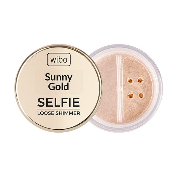 Solrig guld selfie løs shimmer | 1 stk.