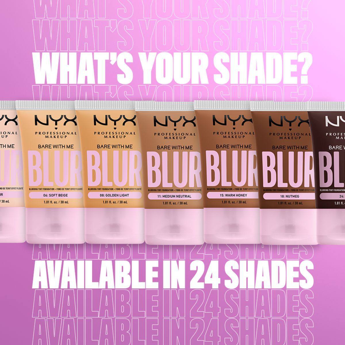 NYX Professional Makeup Bare With Me Blur Tint