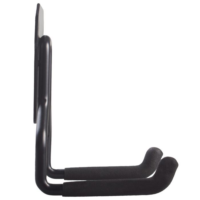 Juego de 2 estantes de pared para garaje Maclean, de acero, con una carga máxima de 35 kg, modelos MC-439 + MC440, para neumáticos, herramientas de jardín, escaleras, etc.