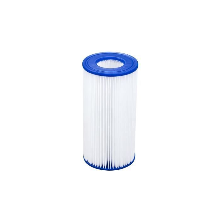 Kit de piscina tubular elevada BESTWAY - Steel Pro Max™ - 549 x 274 x 122 cm - Rectangular (filtro de cartucho, cubierta, escalera)