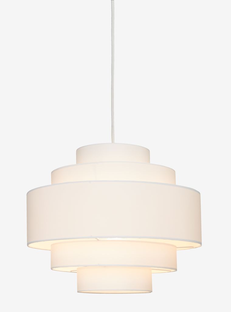 TYGE TYGE viseća lampa Ø35xH29cm bijela