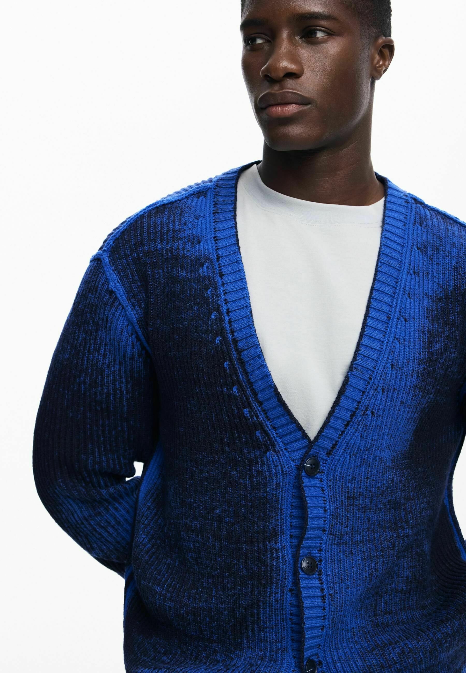 Desigual GRADIENT - Cardigan - blauw