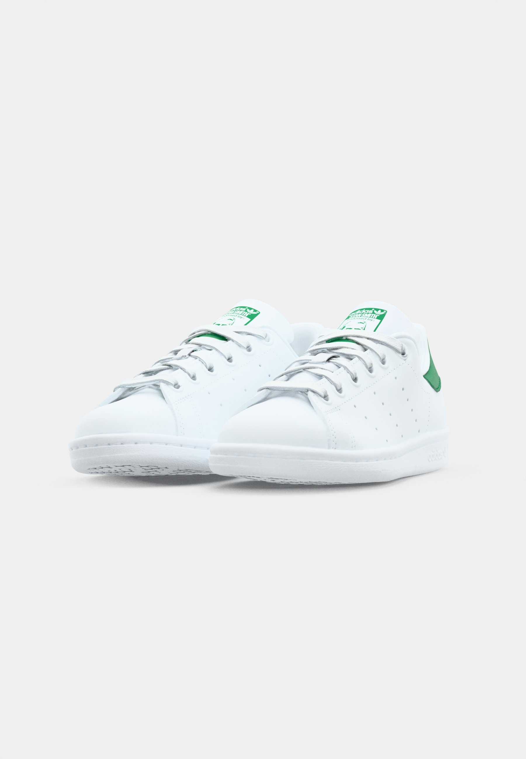 adidas Originals STAN SMITH UNISEX - Sneakers - schoenen wit/kernwit/groen