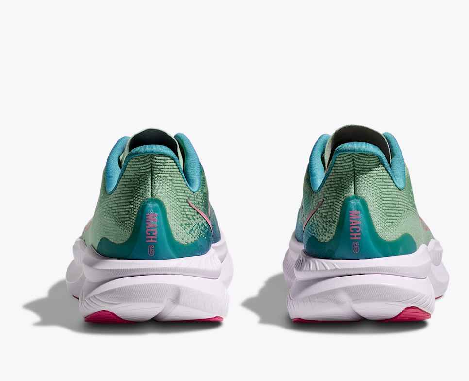 HOKA Mach 6 Giada / Blu Alpino
