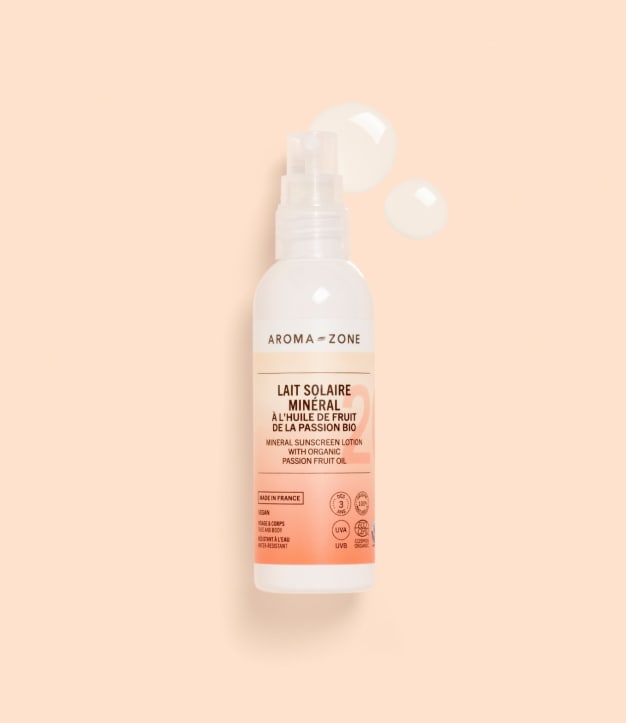 Lait solaire minéral SPF 20