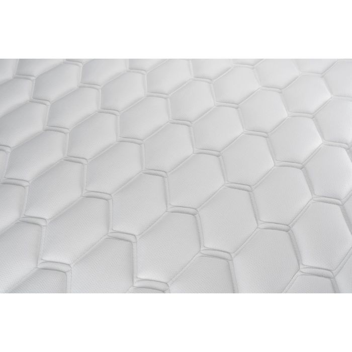 Ensemble Matelas Sommier 200x200 cm - 2 Sommiers Gris - Vitalspring Recover