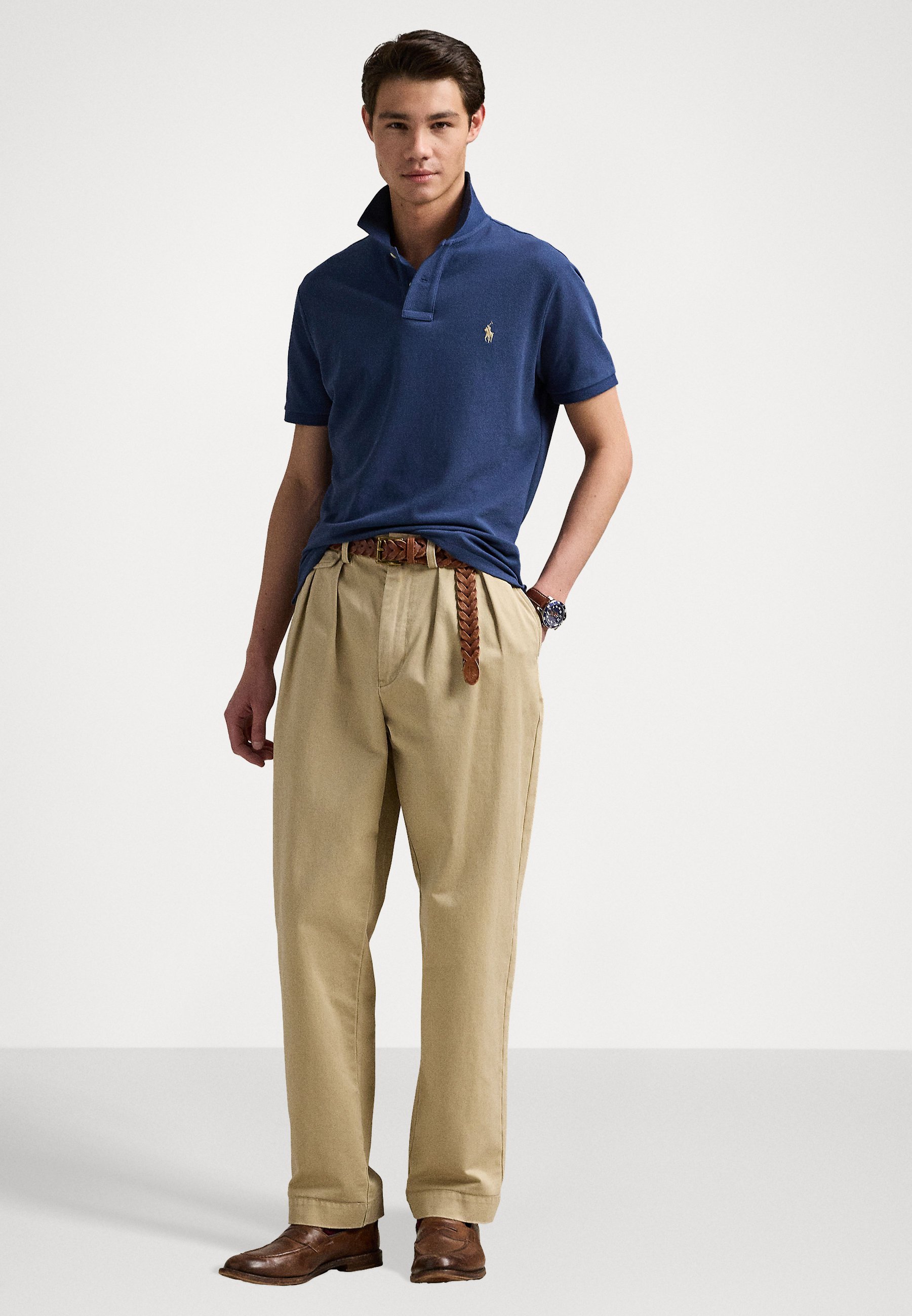 Polo Ralph Lauren DAS IKONISCHE MESH-POLOSHIRT – Poloshirt – Rustikales Marineblau