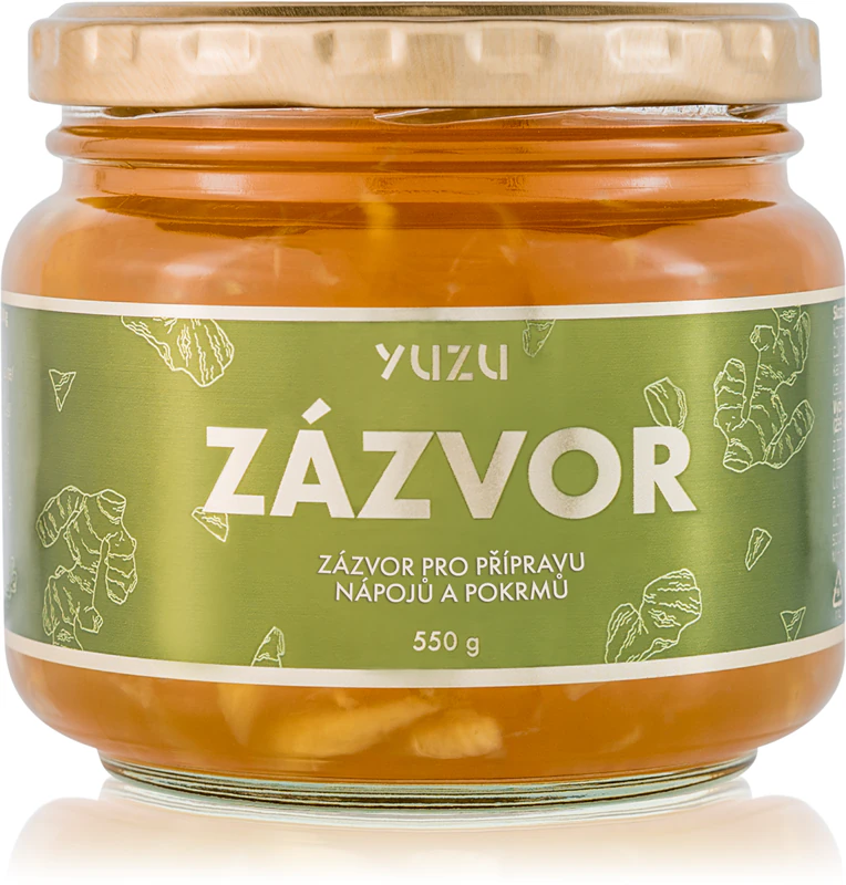 Yuzu Zázvor eingelegter Ingwer