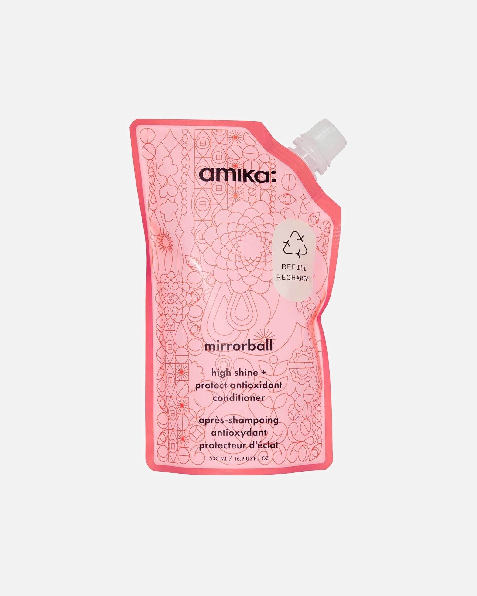 Amika regenerator Mirrorball High Shine + Protect antioksidativni regenerator - 500 ml