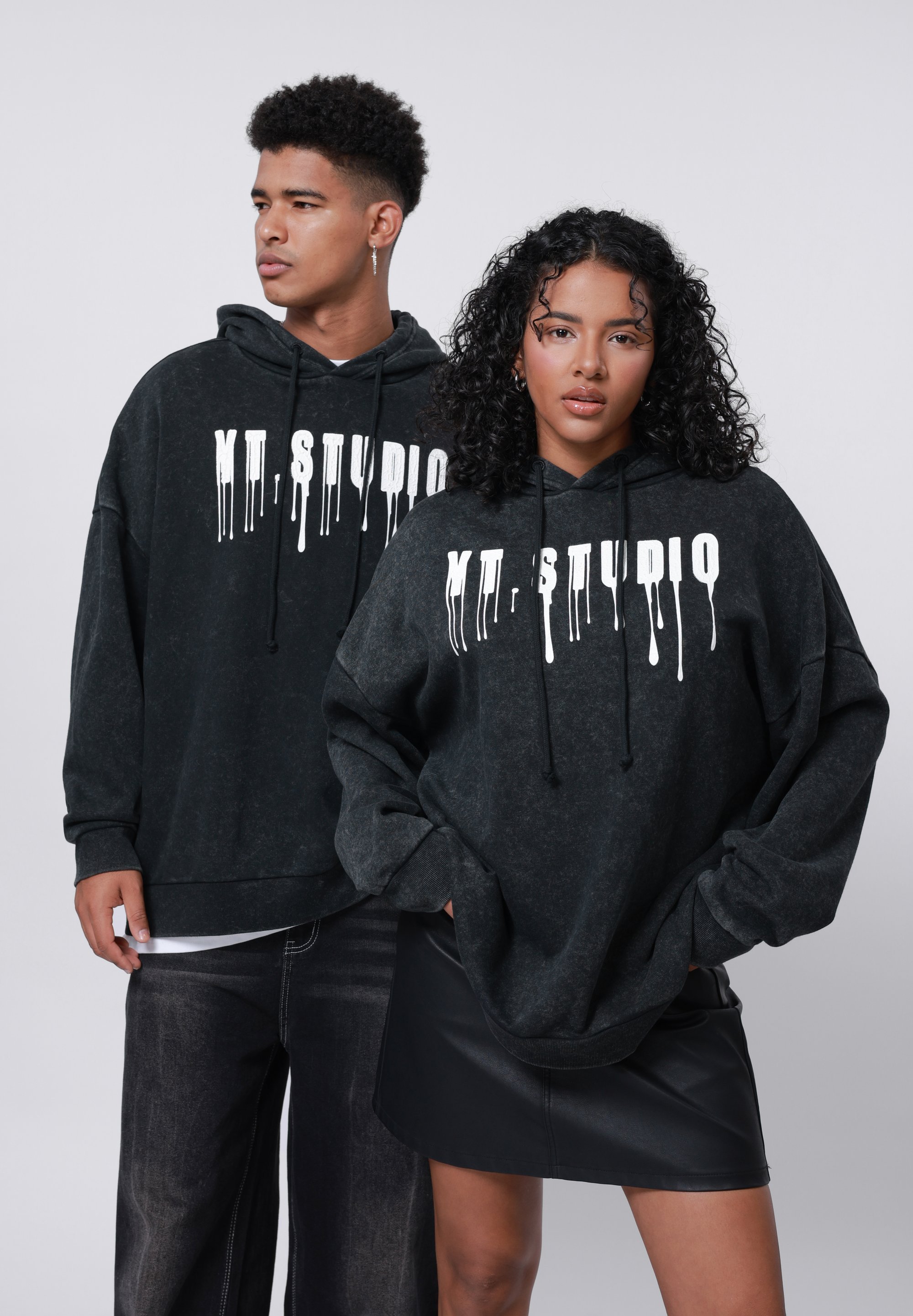 YOURTURN UNISEX - Sweatshirt - grey wash