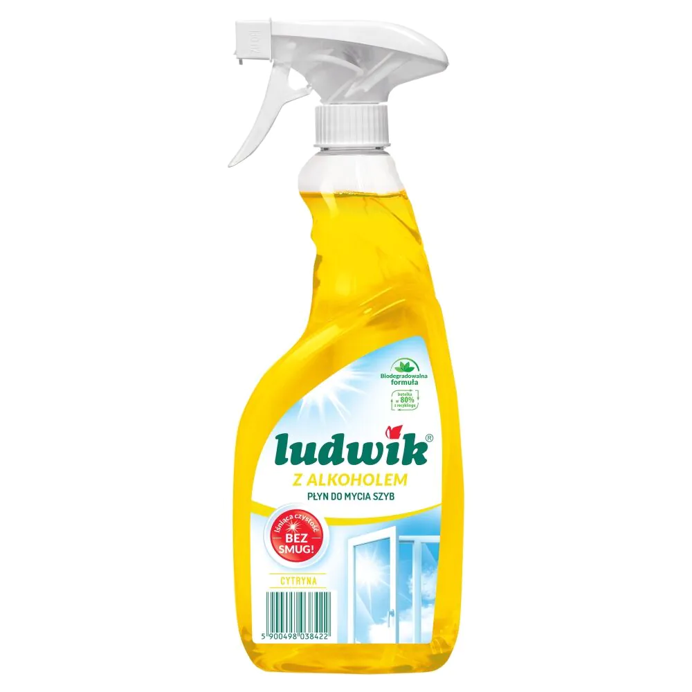 Ludwik Płyn do mycia szyb z alkoholem cytryna