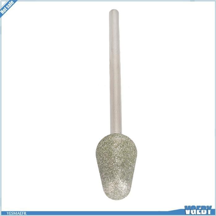 Ashata Forets à ongles Nail Drill Bits Tapered Barrel Nail Grinding Head Polishing Bits Tungstène M OBF beaute manucure