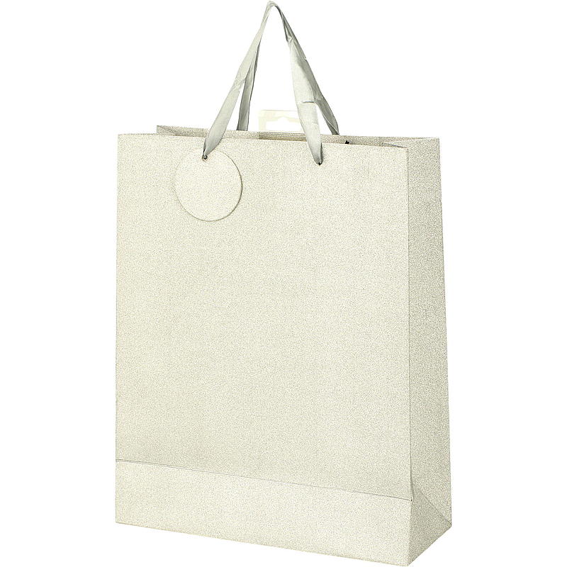 Hem Presentpåse stor 32x26x10 cm glitter