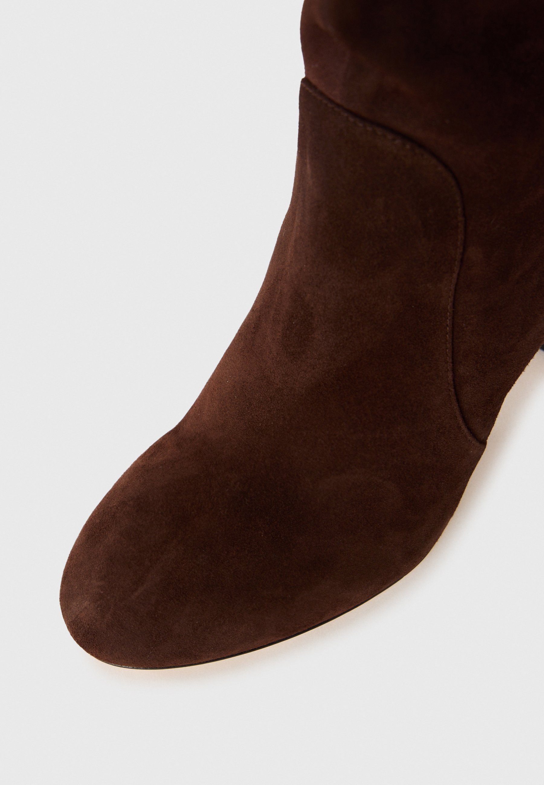 Stuart Weitzman BABETTE TUBO - Kozačky na vysokém podpatku - ořech