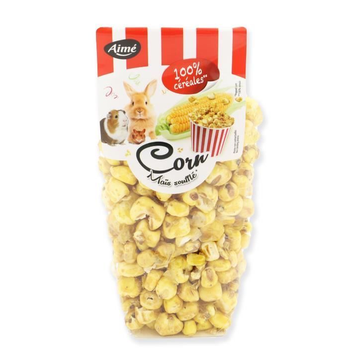 AIME Golosinas de maíz inflado para conejos y roedores - 50 g
