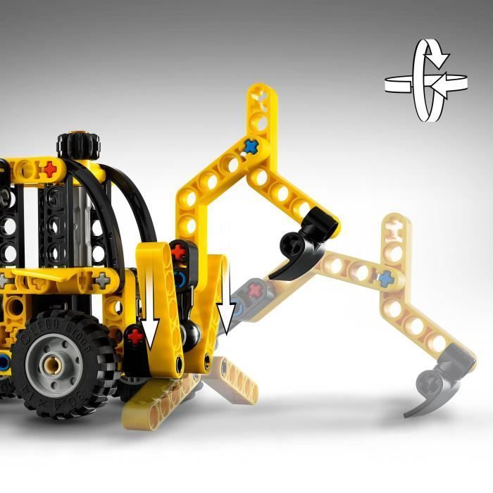 LEGO Technic 42197 Kaivurikuormaaja - Rakennussarja ja lahja 7-vuotiaille ja sitä vanhemmille pojille