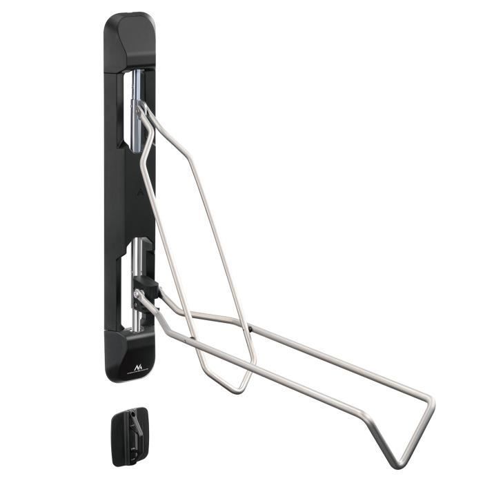 Soporte de pared para bicicletas - MACLEAN - MC-471 - 35 kg máx. - Acero - Negro