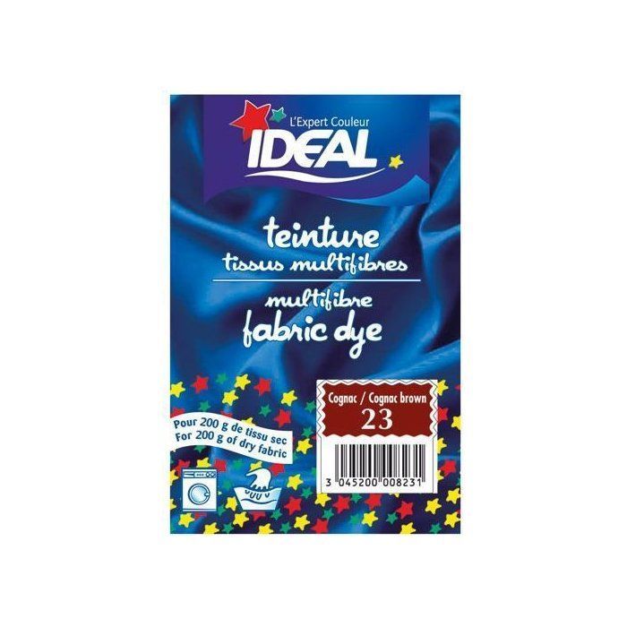 Tintura per tessuti multifibra - 15 g - cognac