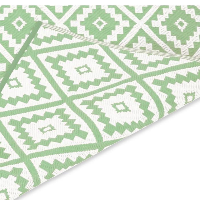 IDMARKET Tapis extérieur BAHAMAS vert sauge 180 x 280 CM