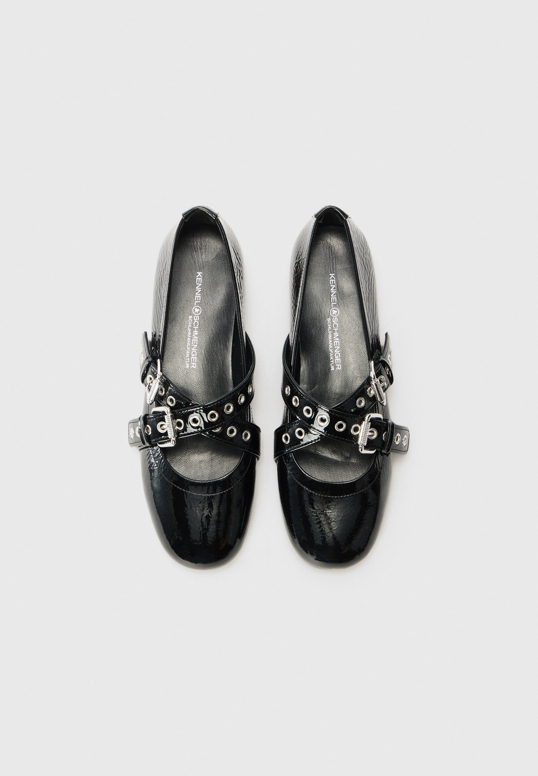 Kennel + Schmenger LOLA - Ballerine - nere/argento