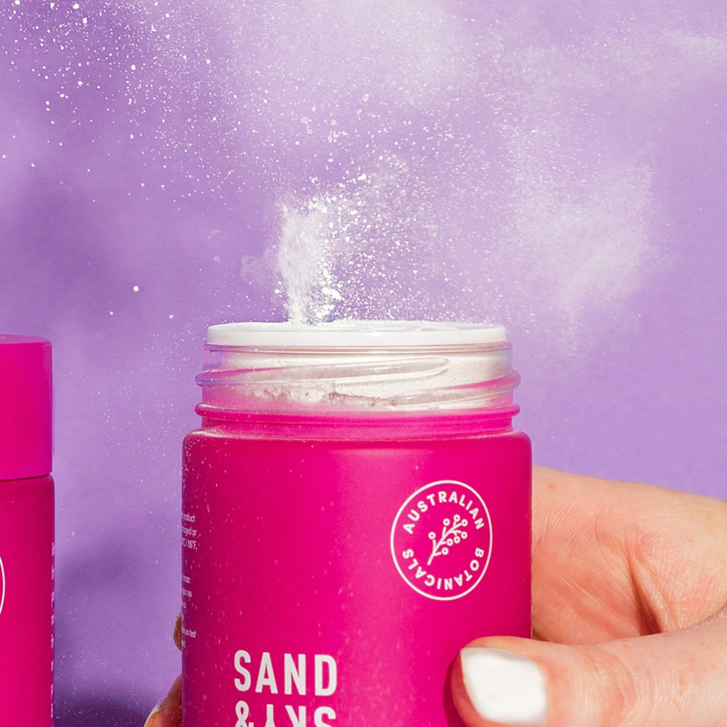 Esfoliante facial Sand & Sky com pó enzimático de maçã-emu australiana – 60 g