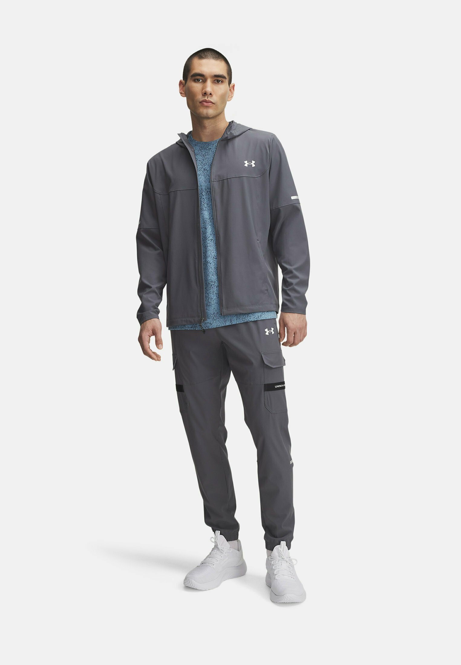 Under Armour TECH UTILITY WOVEN - Trainingsbroek - Castlerock