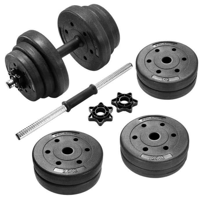 Mancuernas ajustables de hasta 20 kg - SONGMICS