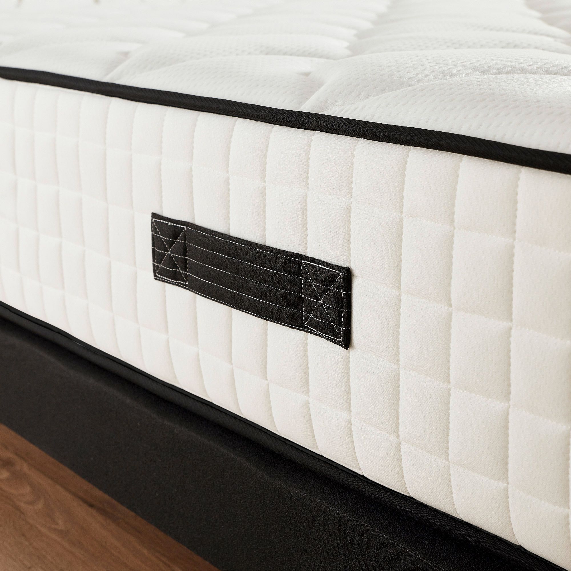 CONFORT DESIGN Hotel Grand Confort Matelas 140 x 200 - Ep. 30cm - Ressorts ensachés - 7 zones de confort - Fabriqué en France