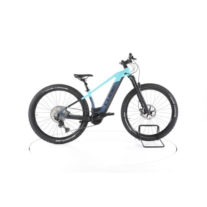 Bicicleta eléctrica Cube Reaction Hybrid SLT - azul - Bicicleta de montaña eléctrica rígida - Bosch 625 Wh reacondicionada