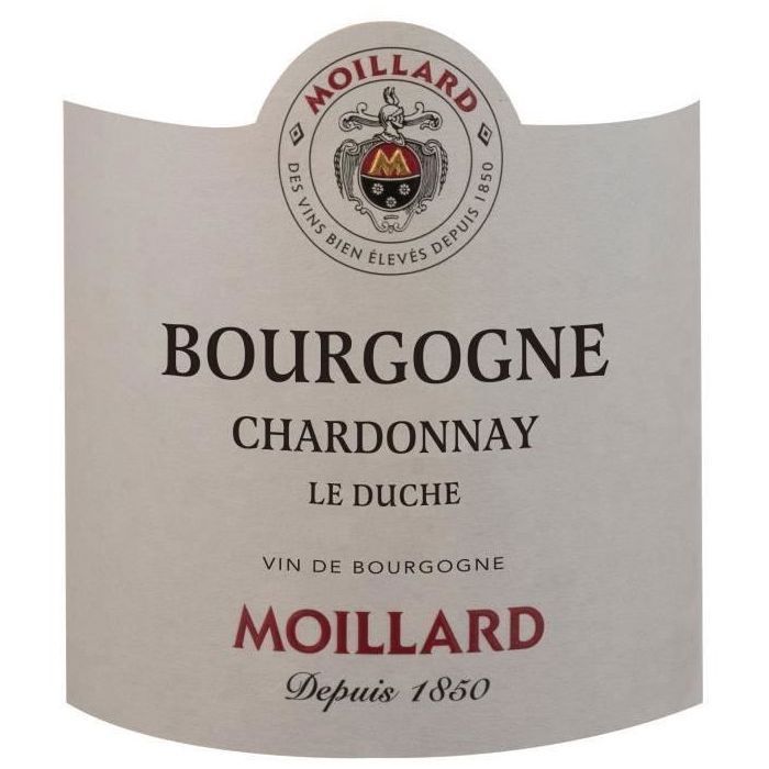 Moillard Le Duche 2023 Chardonnay Bourgogne - Vino blanco de Borgoña