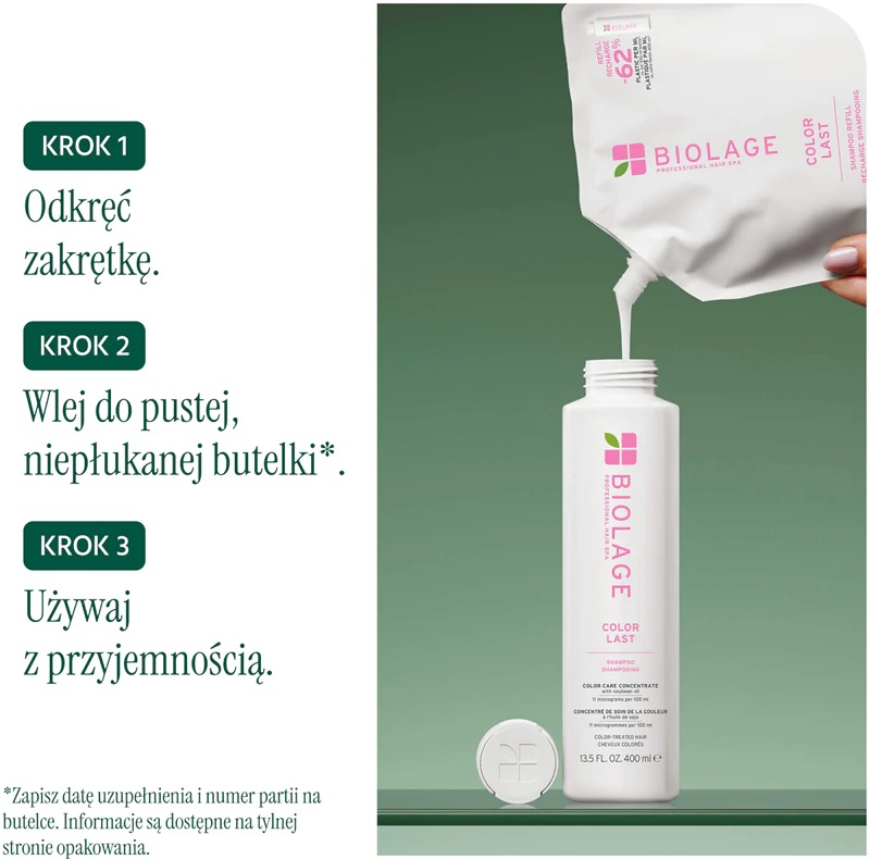 Biolage Essentials ColorLast uzpildāms kondicionieris krāsotiem matiem