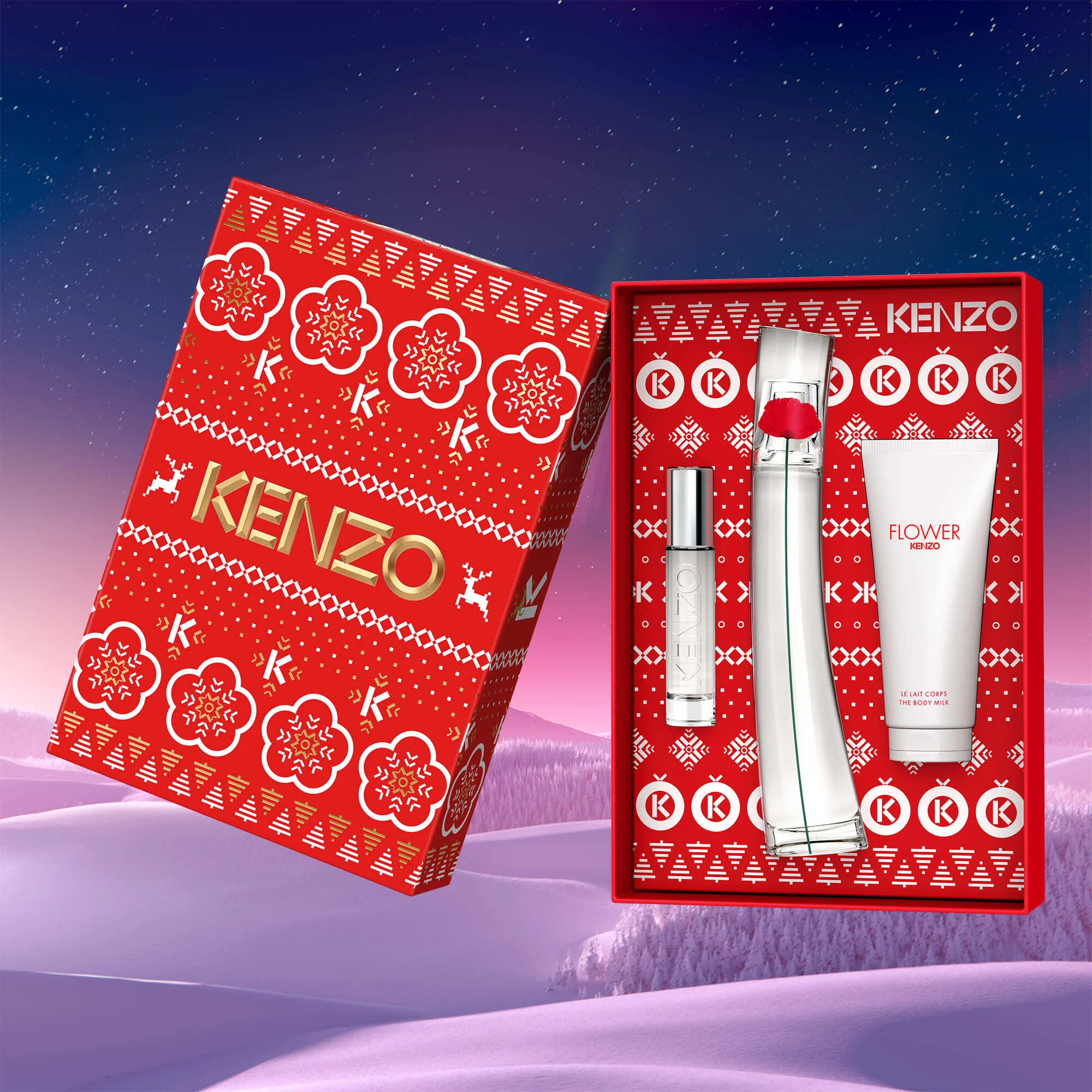 Flower by Kenzo FLOWER BY KENZO Set Regalo Eau de Parfum - Cofanetto Profumo Donna, Eau de Parfum