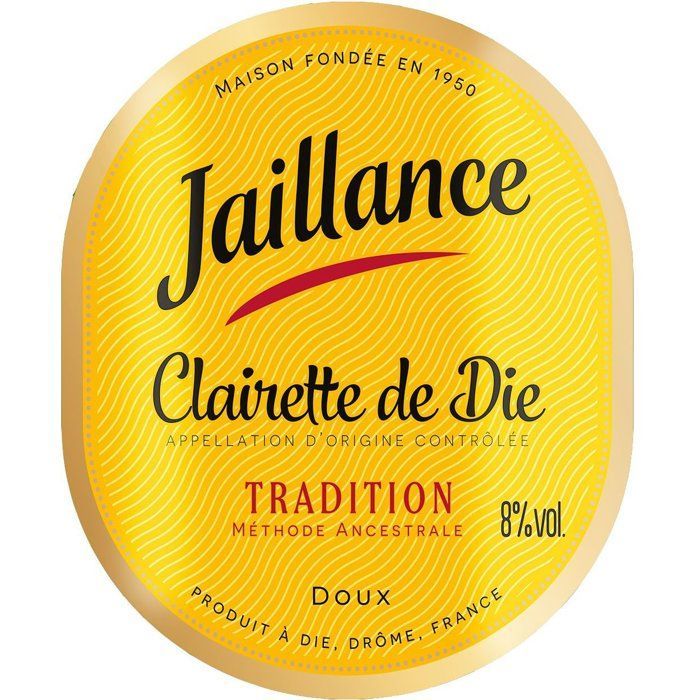 Clairette de Die - Doux 8% - Jaillance Tradition - 75cl