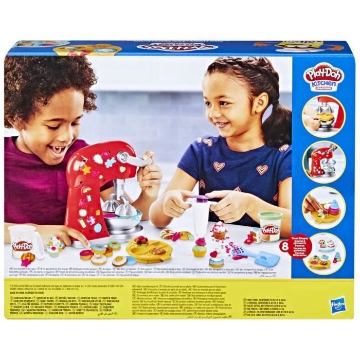 Play-Doh Keukenrobot, boetseerkleispeelgoed met speelgoedkeukenaccessoires, Keukencreaties, Leeftijd 3+