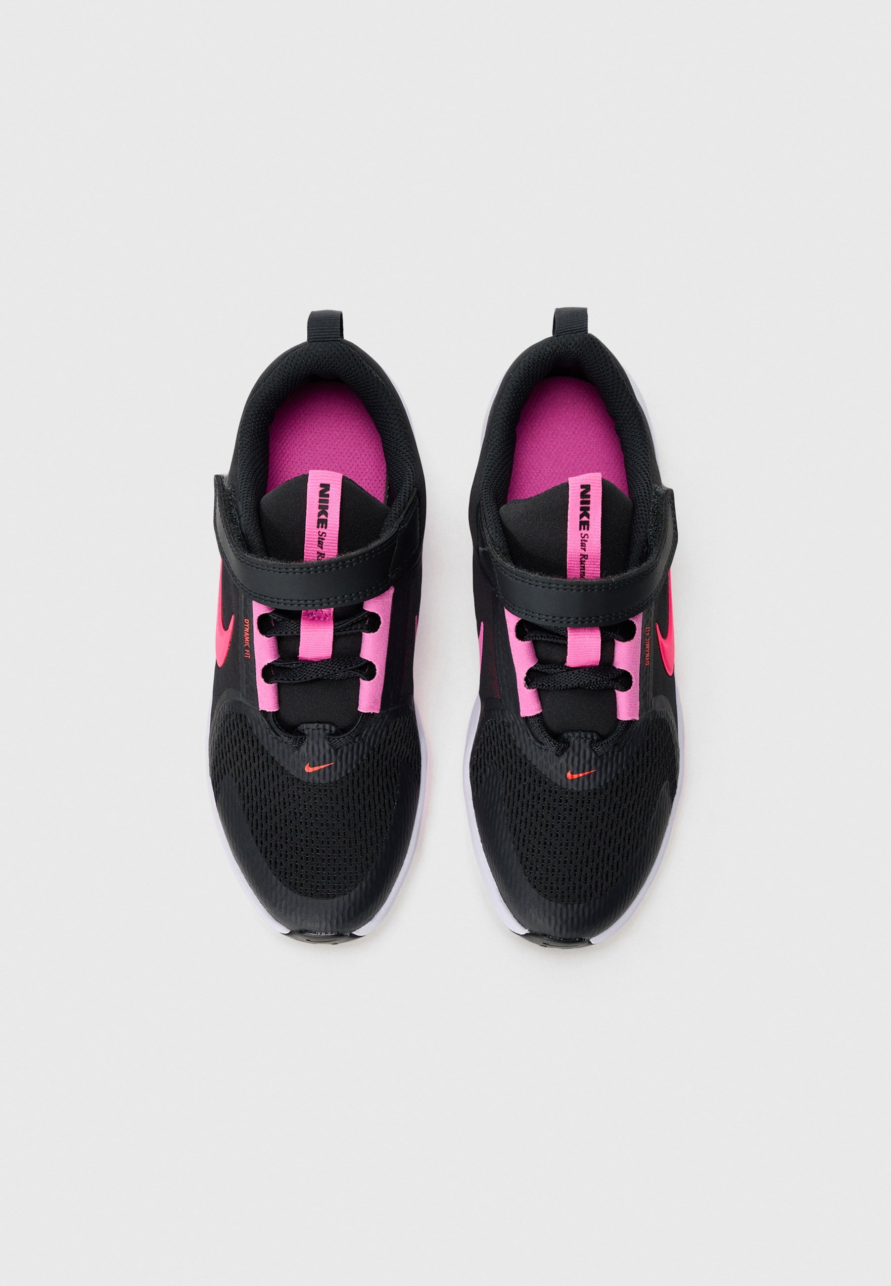Nike Performance STAR RUNNER 5 UNISEX - Hardloopschoenen voor op de weg - off noir/hyper pink/playful pink/anthracite