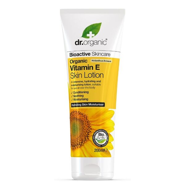 Dr. Organic vitamín E pleťové mléko 200ml