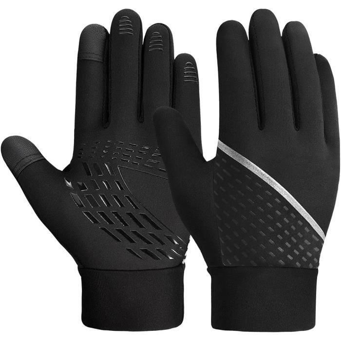 Guantes de invierno cálidos para niños, compatibles con pantallas táctiles: guantes térmicos antideslizantes y resistentes al viento para ciclismo, ideales para motociclismo, correr y esquiar.