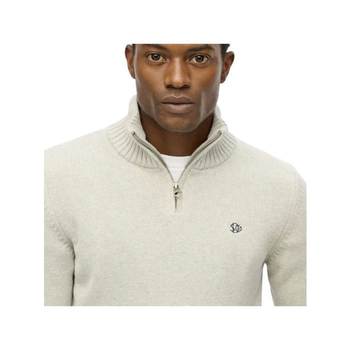 Jersey de camionero Superdry para hombre, color blanco, de algodón.