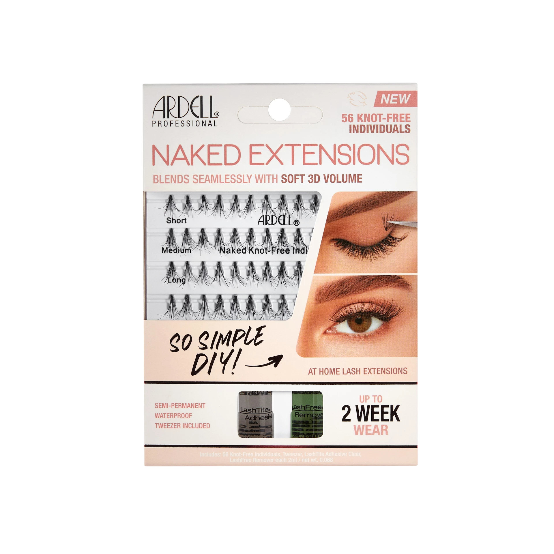 Extensii de gene DIY Naked - Ardell