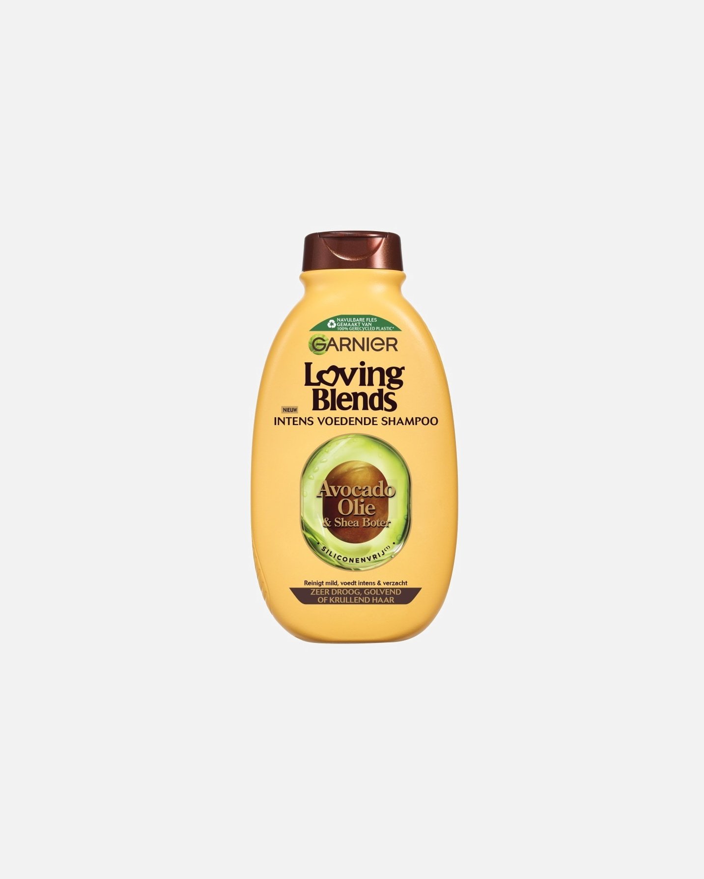 „Garnier“ plaukų šampūnas su avokadų aliejumi ir taukmedžio sviestu – labai sausiems arba besiveliantiems plaukams – 300 ml