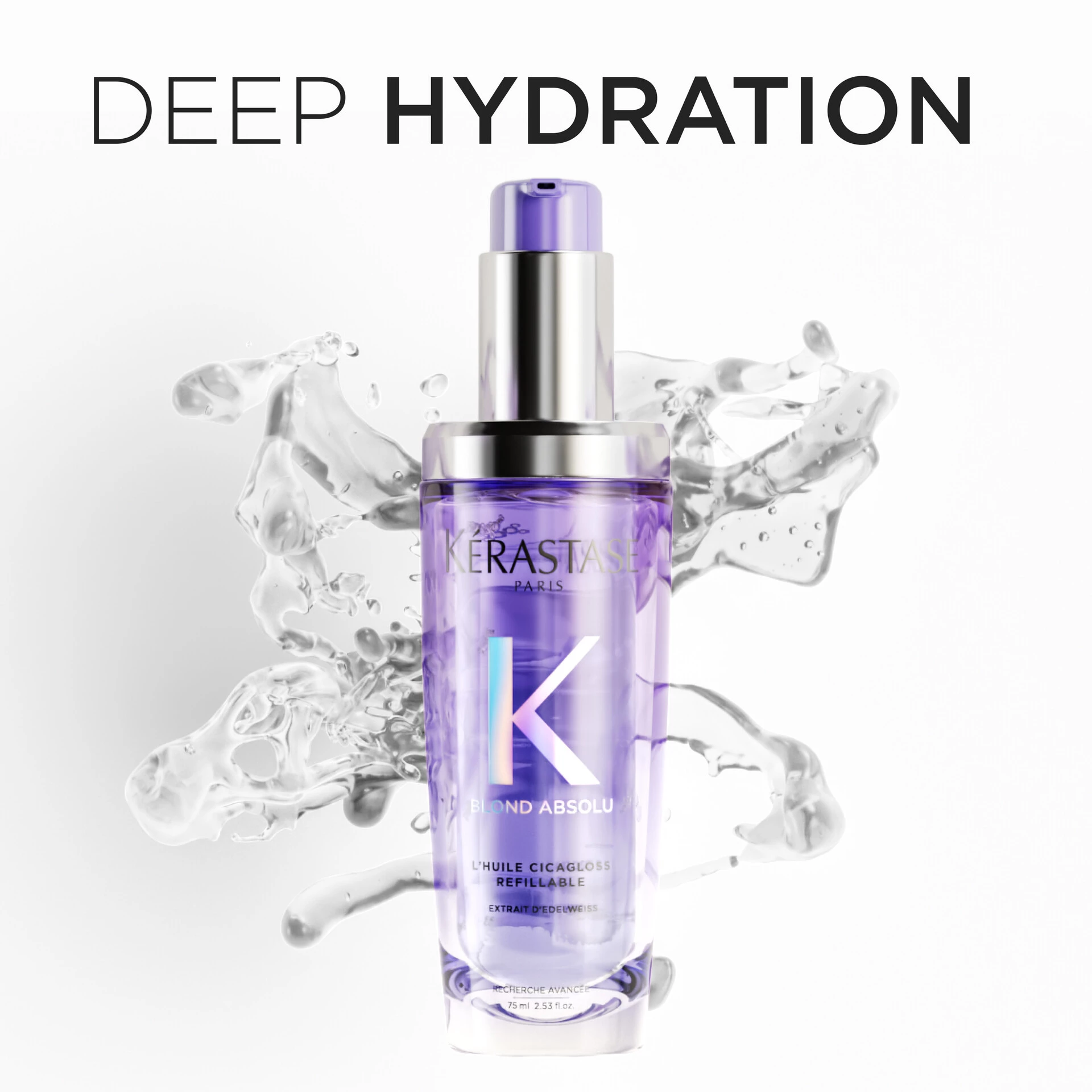 Blond Absolu L´Huile Cicagloss utántölthető hajolaj 75 ml - Kérastase