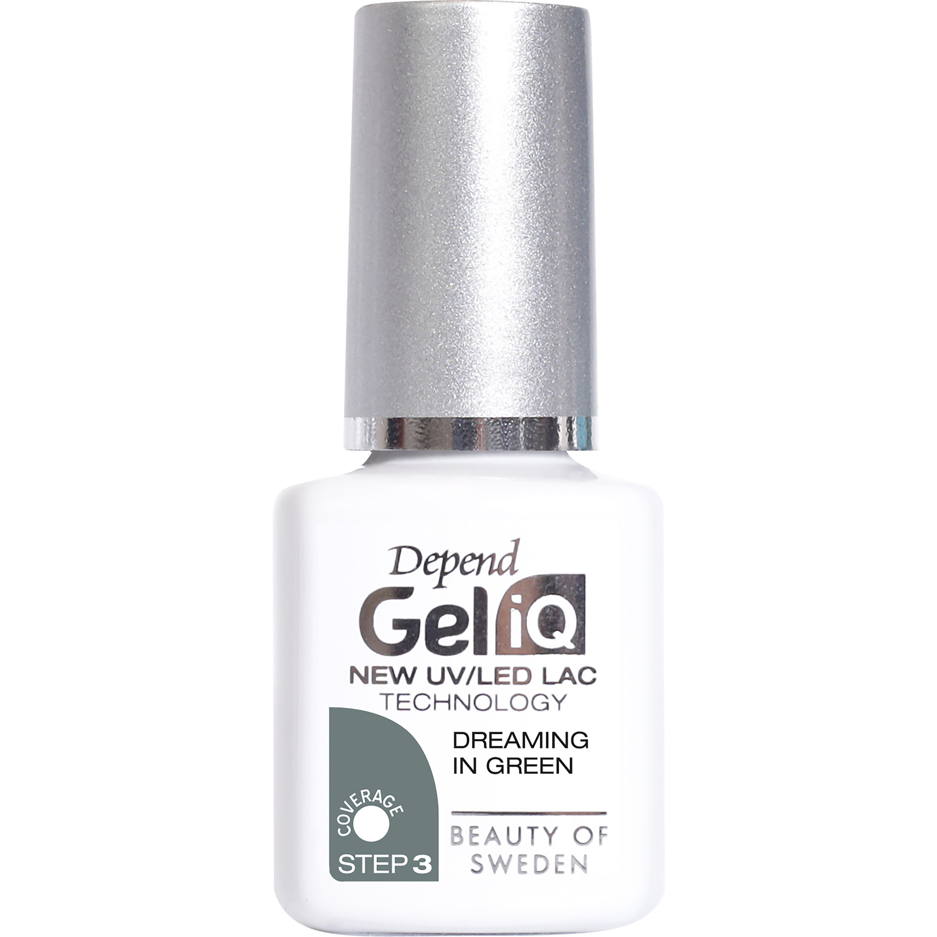 Gel iQ lak na nehty Betty Bloom Collection 1068 Dreaming in Green - Depend