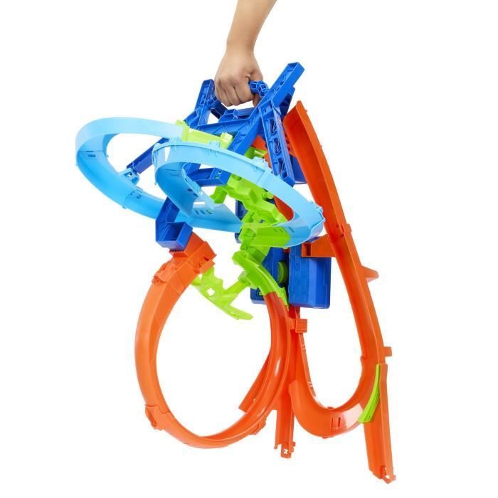 Hot Wheels - Piste Multi Crash - Coffret propulseur motorisé et voiture - Hot Wheels - JFD12