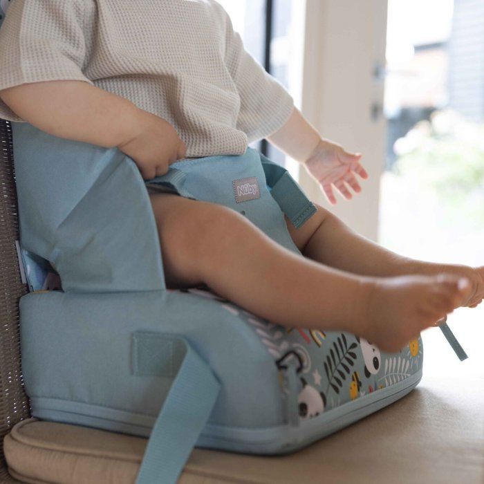 Siège réhausseur enfants - NUBY - Panda - Pliable - Mousse - Imperméable - Dès 6 mois