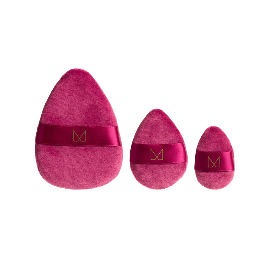 M Brush by Maxineczka Powder Puff Trio