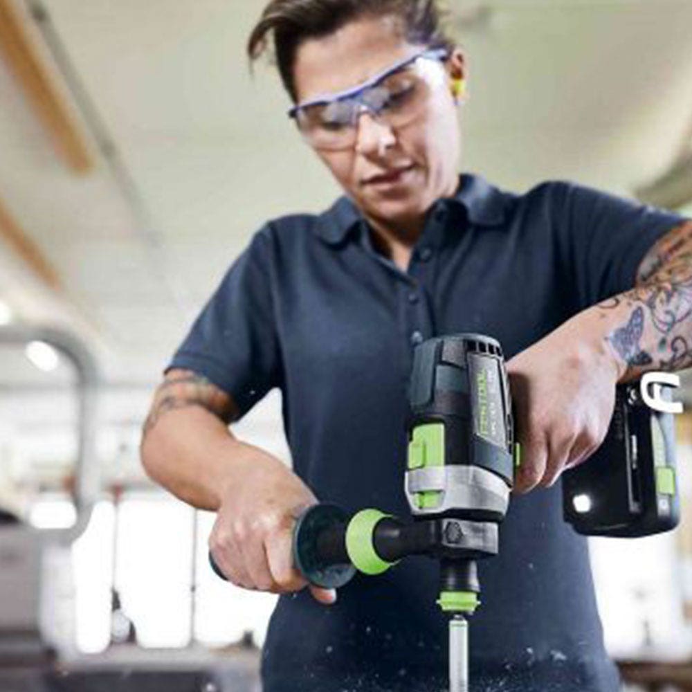FESTOOL Schlagbohrer-Set 18 V 2 x 5,2 Ah 13 mm TPC 577285